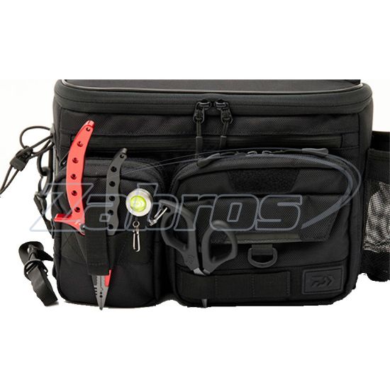 Daiwa HG Shoulder Bag LT (C), 10x29x19 см, Gray Orange, Україна