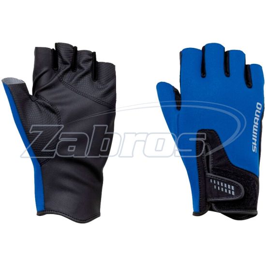 Фото Shimano Pearl Fit 5 Gloves, M, Blue