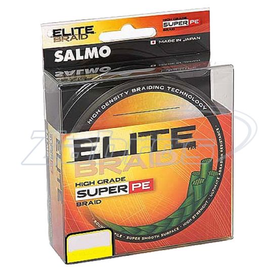 Фото Salmo Elite Braid, 4819-017, 0,17 мм, 9,8 кг, 91 м, Yellow