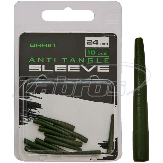 Фото Brain Anti Tangle Sleeve, 2,4 см, 10 шт, Green