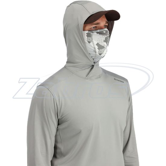 Купить Simms SolarFlex Guide Hoody, 13659-2001-30, M, Cinder/Regiment Camo Cinder