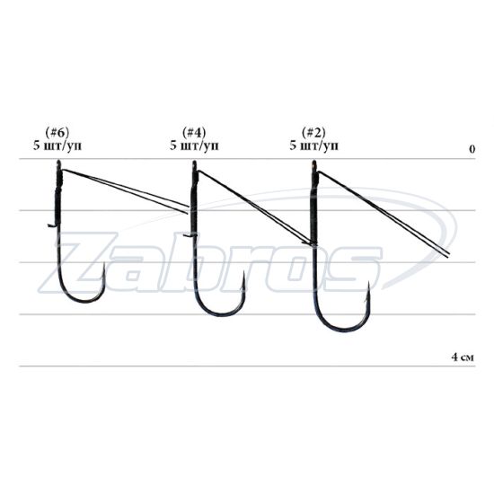 Фотография Decoy Worm164, Insect Hook, 6, 5 шт