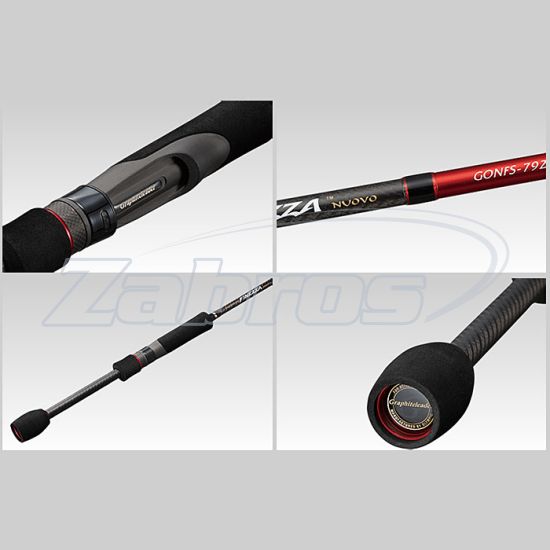Фотография Graphiteleader Finezza Nuovo, GONFS-76-842UL-T-AL, 2,53 м, 0,6-8 г