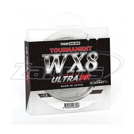 Фото Salmo Tournament WX8 Ultra PE, 5013-013, 0,13 мм, 7,8 кг, 150 м, Gray