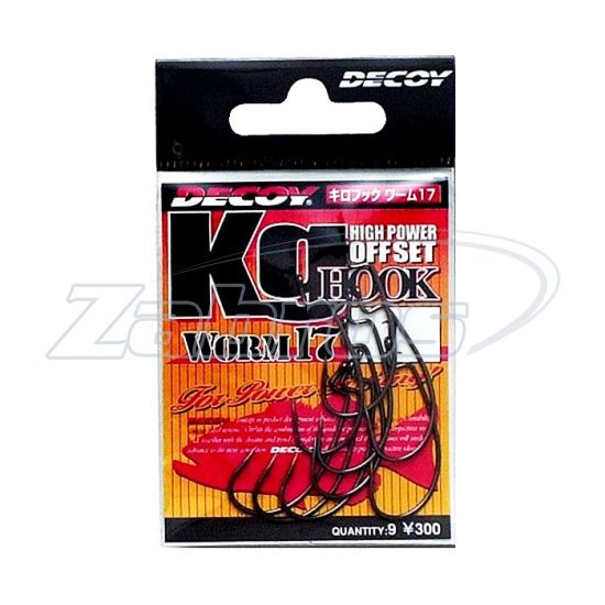 Малюнок Decoy Worm17, Kg Hook, 2, 9 шт Малюнок Decoy Worm17, Kg Hook, 2, 9 шт