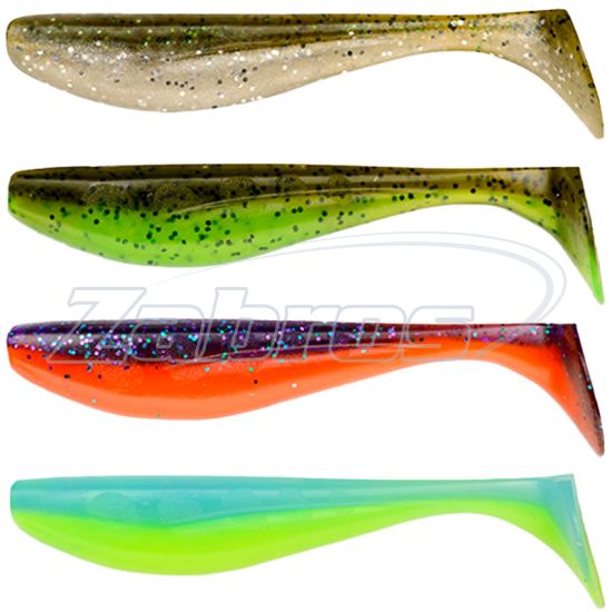 Фото FishUp Wizzle Shad, 5,00", 12,7 см, 4 шт, MIX2 - 202, 204, 206, 207