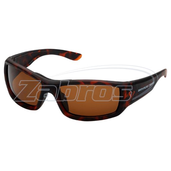Фото Savage Gear Savage2 Polarized Sunglasses Floating, 72250, Brown