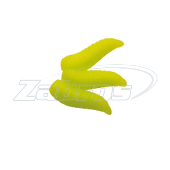 Фото Marukyu Maggot, 10 шт, Yellow Glow