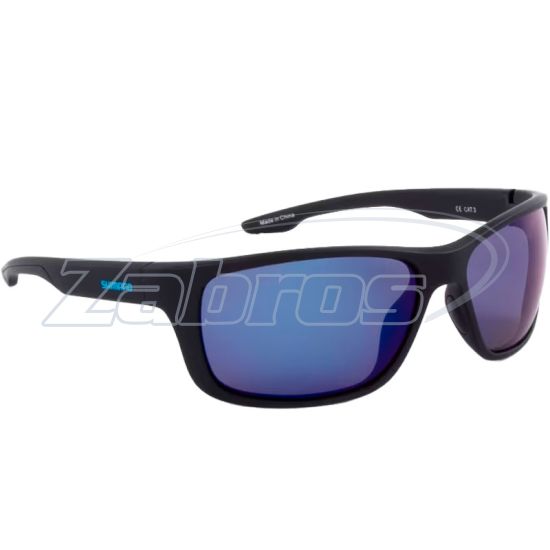 Фото Shimano Antares Matte Black & Blue Mirror