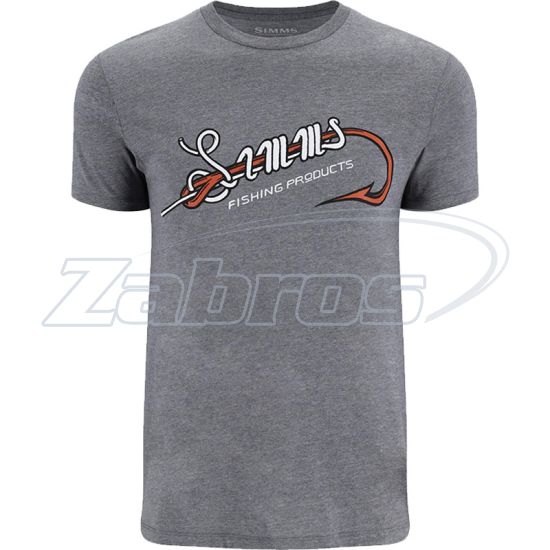 Фото Simms Hook & Loop T-Shirt, 14102-1099-30, M, Athletic Heather