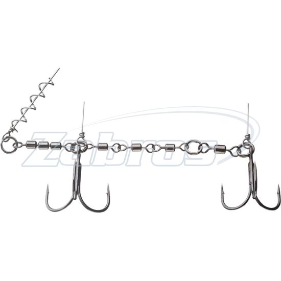 Фото Daiwa Prorex Screw-In Swivel Assist Stinger, 15419-630, L, 2/0+1/0, 32 кг, 1 шт Фото Daiwa Prorex Screw-In Swivel Assist Stinger, 15419-630, L, 2/0+1/0, 32 кг, 1 шт