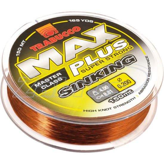 Фото Trabucco Max Plus Sinking, 0,25 мм, 5,8 кг, 150 м