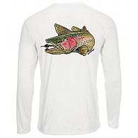 Футболка Simms Solar Tech Tee - River Collection, 12883-119-30, M, Rainbow Trout White: купить, цена, Киев, Украина | Zabros