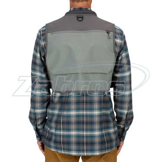 Малюнок Simms Freestone Fishing Vest, 13402-015-50, XL, Pewter