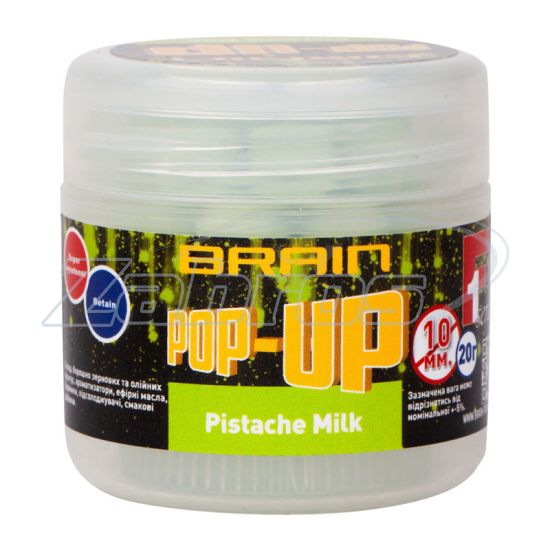 Фото Brain Pop-Up F1, Pistache Milk (фисташки), 12 г, 15 мм