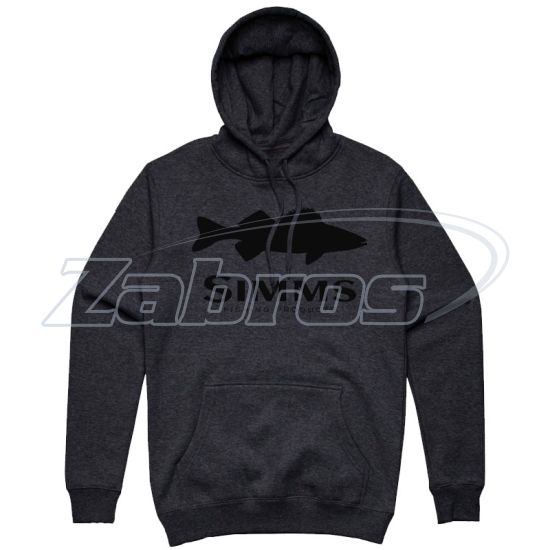 Фото Simms Walleye Logo Hoody, 13395-086-70, XXXL, Charcoal Heather