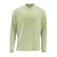 Футболка Simms Solarflex Crewneck Solid Series, 11712-331-40, L, Light Green, купить, цены в Киеве и Украине, интернет-магазин | Zabros