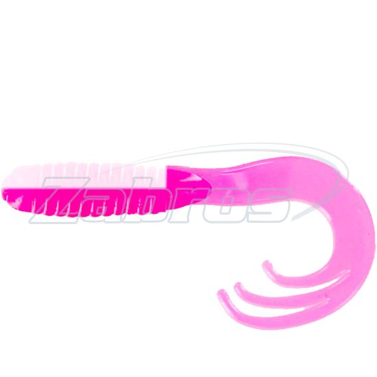 Фото Big Bite Baits Triple Tip Grub, 2,00", 5,08 см, 10 шт, Pink/White