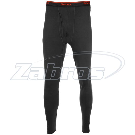 Фото Simms Lightweight Baselayer Bottom, 13311-003-30, M, Carbon