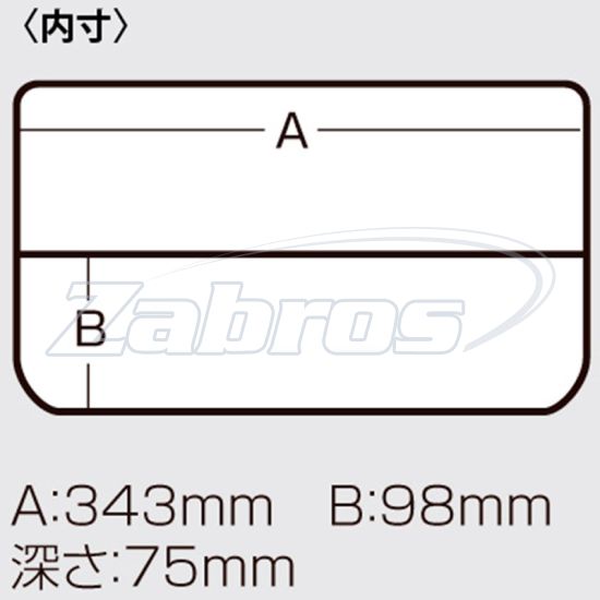 Картинка Meiho Versus VS-3043NDD, 35,6x23x8,2 см, Black