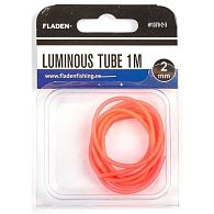 Кембрик силиконовый Fladen Luminous Tube, 1378-8-17, 100 см, 8 мм, Red