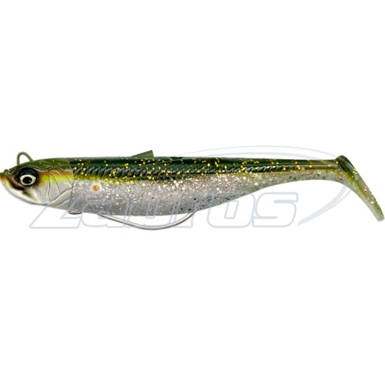 Фото Savage Gear Savage Minnow WL 2+1, 4,00", 10 см, 16 г, 1 шт, Green Silver