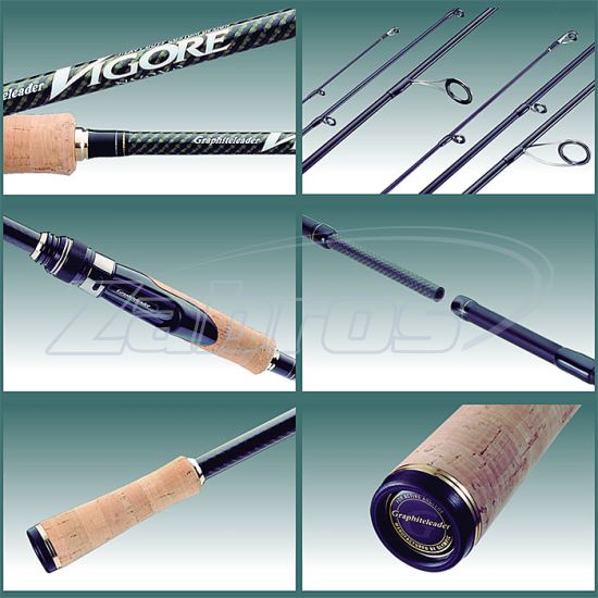 Фотография Graphiteleader Vigore Nuovo, GNVIS-742ML-PE, 2,24 м, 1,75-14 г