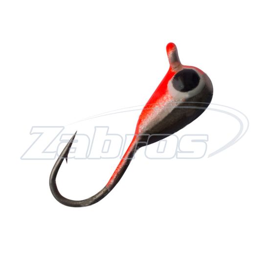 Фото Shark Капля с ушком, 0,26 г, 2,5 мм, Red/Black