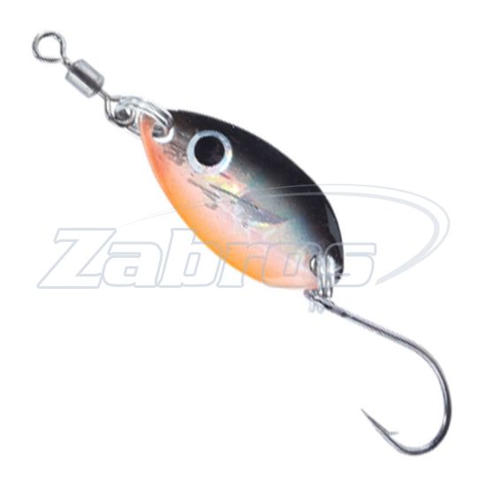 Фото Balzer Trout Attack Spoon Leaf Single Hook, 16013 620, 1,5 г, Black-Silver-Red