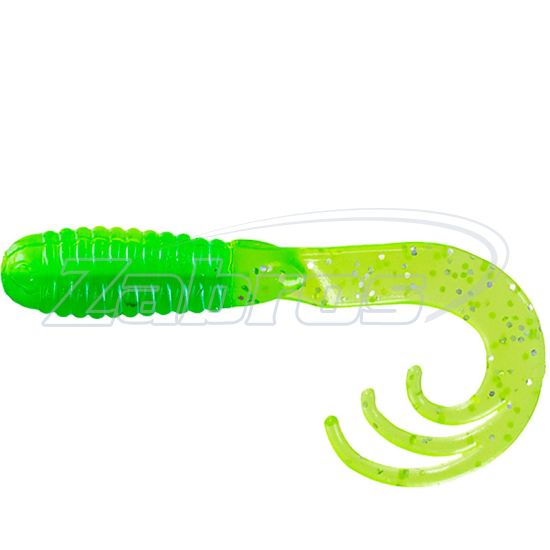Фото Big Bite Baits Triple Tip Grub, 2,00", 5,08 см, 10 шт, Tractor Green