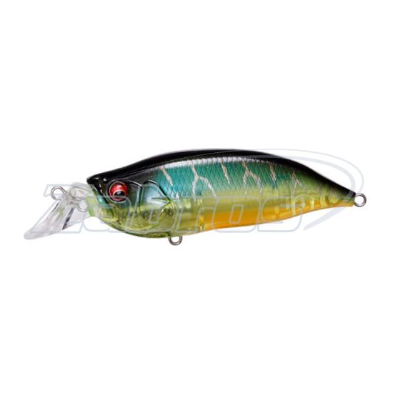 Фото Megabass IxI Shad Type-R 57SF, 5,7 см, 7 г, 1 м, Clear Hot Tiger