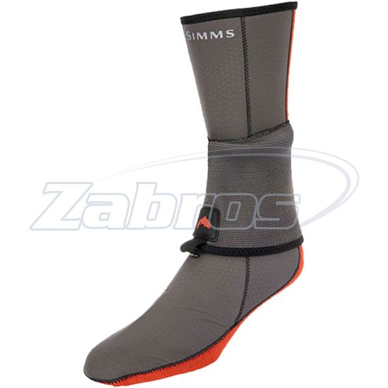 Фото Simms Neoprene Flyweight Wading Socks, 13150-015-40 L, Pewter