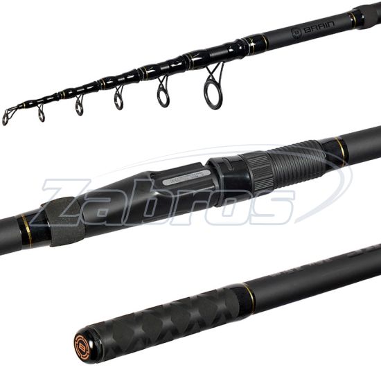 Фотографія Brain Apex Tele Carp Black, 3 м, 3,5 lb