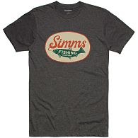 Футболка Simms Trout Wander T-Shirt, 13324-086-40, L, Charcoal Heather: купити, ціна, Київ, Україна | Zabros