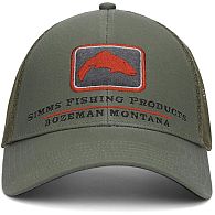 Кепка Simms Trout Icon Trucker Hat, 12226, Smokey Olive: купити, ціна, Київ, Україна | Zabros