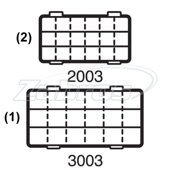 Картинка Flambeau Kwikdraw 2-Tray, 1804, 45,7x25,4x24,8 см