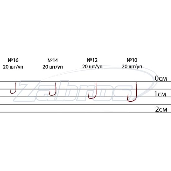 Фотографія Brain Match B1020, 14, 20 шт, Red