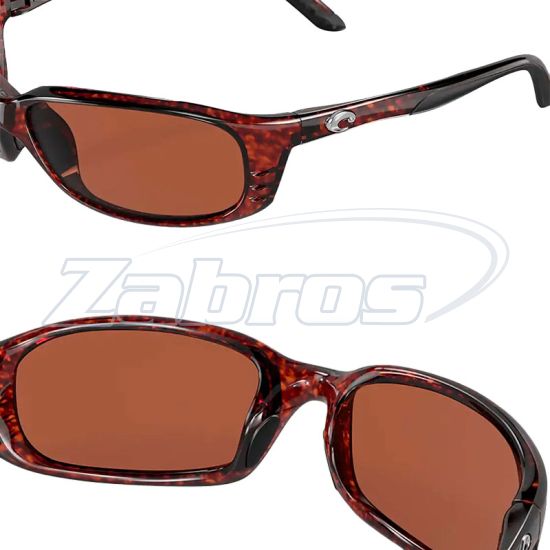 Купить Costa Del Mar Brine, 97963474627, Tortoise Copper, Polycarbonate
