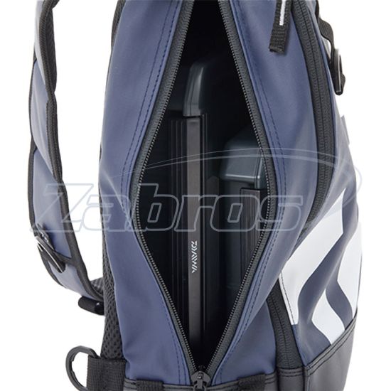 Daiwa One Shoulder Bag (D), 14x24x37 см, Spiral Black, Київ