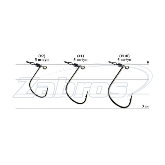 Фотография Decoy Worm120, HD Hook Masubari, 1/0, 5 шт