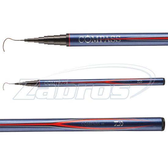 Фотографія Daiwa 22 Compass Mobile Telepole, 11752-306, 3 м