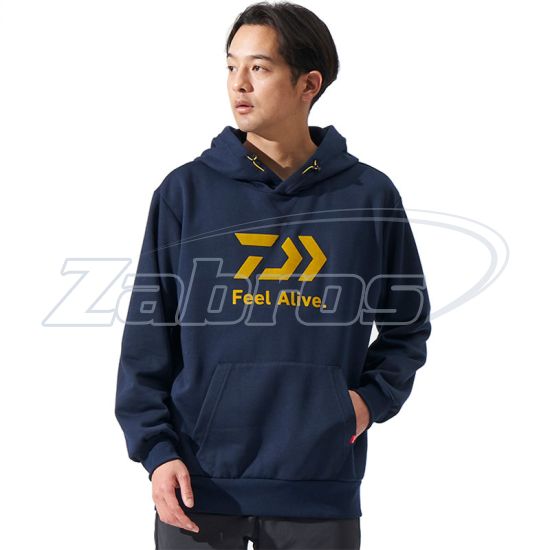 Картинка Daiwa Danrotech Sweat Hoodie, DE-8124, L, Navy
