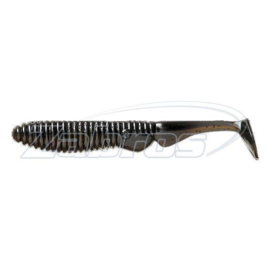 Фото Jackall Ammonite Shad, 3,00", 7,6 см, 8 шт, Maruhata Black / Pumpkin