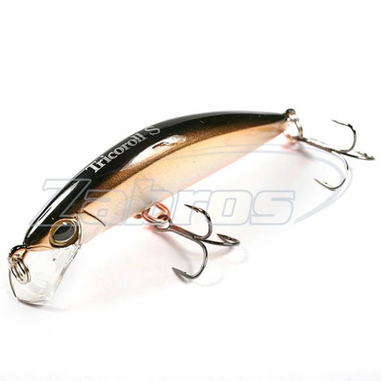 Фотография Jackall Tricoroll 47S, 4,7 см, 2,3 г, 0,8 м, Silver Black