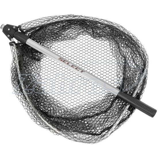 Цена Select Rubber Landing Net Tele, 1,15-1,50 м, 50x45 см