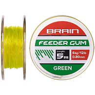 Амортизирующая резина Brain Feeder Gum, 0,8 мм, 6 кг, 5 м, Green (Feeder Gum) для рыбалки, купить, цены в Киеве и Украине, интернет-магазин | Zabros