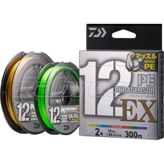 Фото Daiwa UVF PE Dura Sensor x 12EX+Si3, #1,2, 0,18 мм, 12 кг, 200 м, 5C