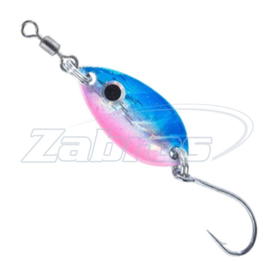 Фото Balzer Trout Attack Spoon Leaf Single Hook, 16013 120, 1,5 г, Blue-Pink