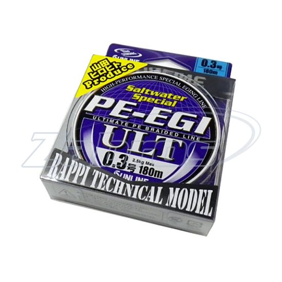 Купить Sunline PE-EGI ULT, #1, 0,17 мм, 7,7 кг, 180 м, Multi Color