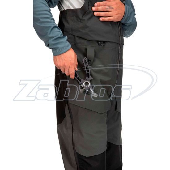 Simms ProDry Fishing Bib, 13049-001-50, XL, Black, Киев